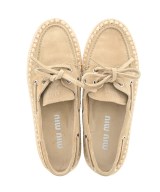 Miu Miu（ミュウミュウ）その他 ベージュ サイズ:EU35(21.5cm位) レディース/2200699774437