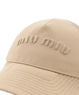Miu Miu（ミュウミュウ）キャップ ベージュ サイズ:S レディース/2200699774475