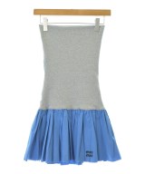Miu Miu（ミュウミュウ）ミニスカート グレー サイズ:38(S位) レディース/2200705535052