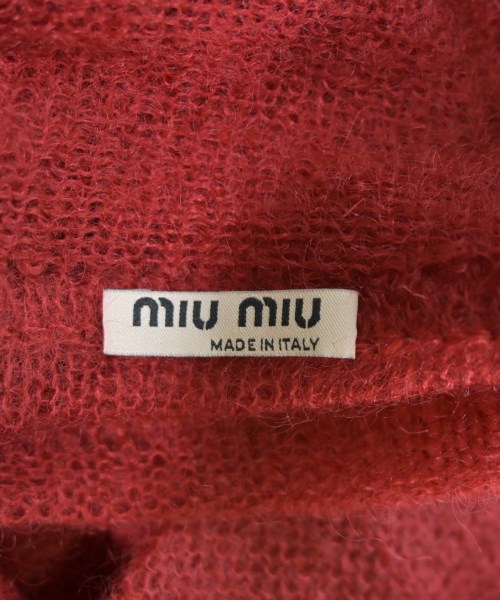 Miu Miu（ミュウミュウ）ニット・セーター 赤 サイズ:38(S位) レディース/2200704297128