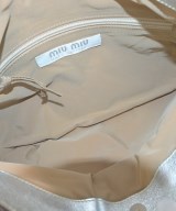 Miu Miu（ミュウミュウ）ハンドバッグ シルバー サイズ:- レディース/2200704297616