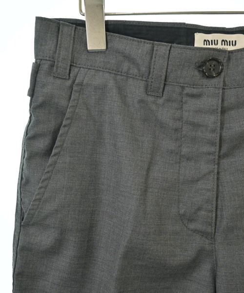 Miu Miu（ミュウミュウ）ショートパンツ グレー サイズ:38(S位) レディース/2200706362022