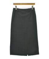 Miu Miu（ミュウミュウ）ロング・マキシ丈スカート グレー サイズ:38(S位) レディース/2200706362039