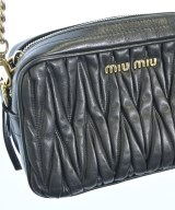 Miu Miu（ミュウミュウ）ショルダーバッグ 黒 サイズ:- レディース/2200707389011