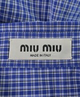Miu Miu（ミュウミュウ）カジュアルシャツ 青 サイズ:38(S位) レディース/2200707610108