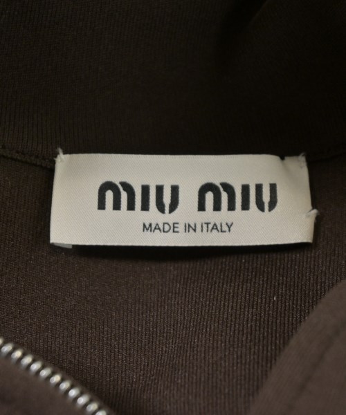 Miu Miu（ミュウミュウ）Tシャツ・カットソー 茶 サイズ:38(S位) レディース/2200707610122