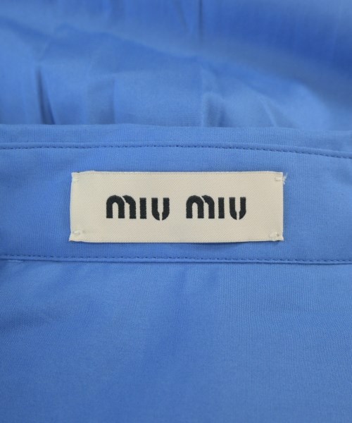 Miu Miu（ミュウミュウ）カジュアルシャツ 青 サイズ:40(M位) レディース/2200707755021