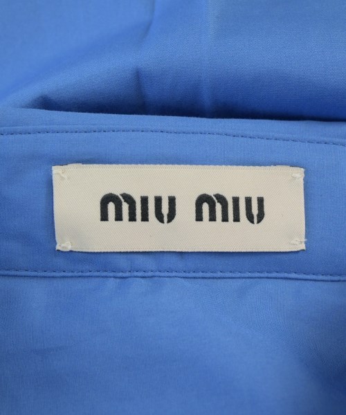 Miu Miu（ミュウミュウ）カジュアルシャツ 青 サイズ:40(M位) レディース/2200707755038