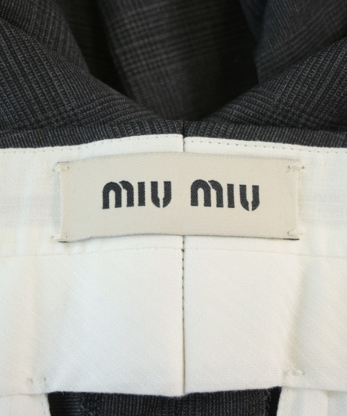 Miu Miu（ミュウミュウ）スラックス グレー サイズ:40(M位) レディース/2200707755069