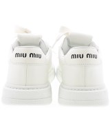 Miu Miu（ミュウミュウ）スニーカー 白 サイズ:EU40(26.5cm位) レディース/2200707755083