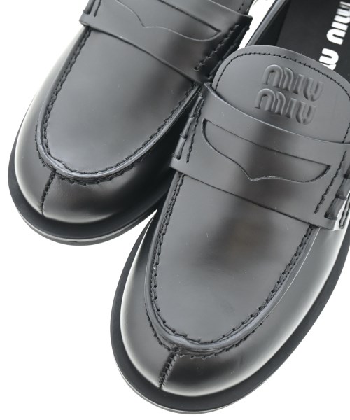 Miu Miu（ミュウミュウ）ドレスシューズ/ローファー 黒 サイズ:EU36(22.5cm位) レディース/2200707755090