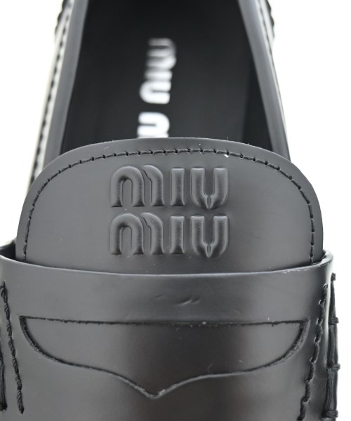 Miu Miu（ミュウミュウ）ドレスシューズ/ローファー 黒 サイズ:EU36(22.5cm位) レディース/2200707755090