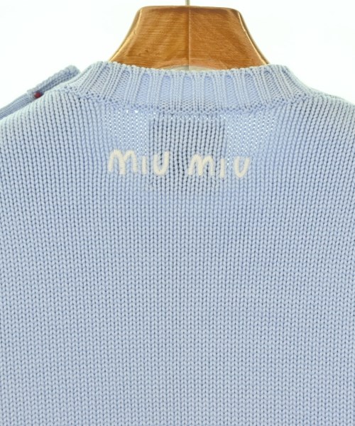 Miu Miu（ミュウミュウ）ニット・セーター 青 サイズ:36(XS位) レディース/2200708068021