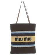 Miu Miu（ミュウミュウ）トートバッグ 茶 サイズ:- レディース/2200706299045