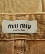 Miu Miu（ミュウミュウ）デニムパンツ 茶 サイズ:36(XS位) レディース/2200708265017