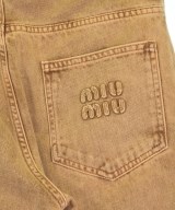 Miu Miu（ミュウミュウ）デニムパンツ 茶 サイズ:36(XS位) レディース/2200708265017
