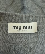 Miu Miu（ミュウミュウ）ニット・セーター グレー サイズ:36(XS位) レディース/2200708265024
