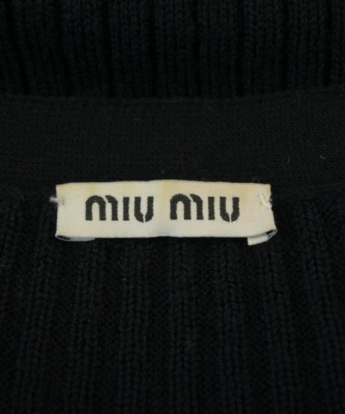 Miu Miu（ミュウミュウ）カーディガン 黒 サイズ:38(S位) レディース/2200709010029