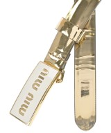 Miu Miu（ミュウミュウ）ベルト ゴールド サイズ:- レディース/2200709584032