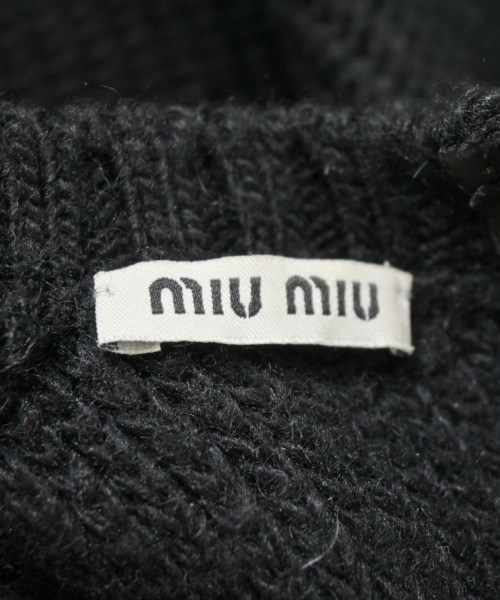 Miu Miu（ミュウミュウ）ニット・セーター 黒 サイズ:40(M位) レディース/2200705976053