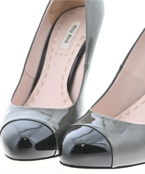 Miu Miu（ミュウミュウ）パンプス グレー サイズ:EU38(24.5cm位) レディース/2200709890089
