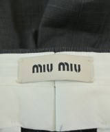 Miu Miu（ミュウミュウ）スラックス グレー サイズ:44(L位) レディース/2200710002037