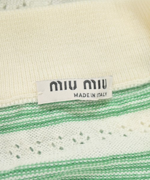 Miu Miu（ミュウミュウ）カーディガン 白 サイズ:42(M位) レディース/2200710165039