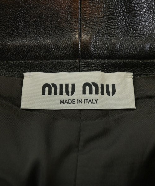 Miu Miu（ミュウミュウ）その他 茶 サイズ:38(S位) レディース/2200662485124
