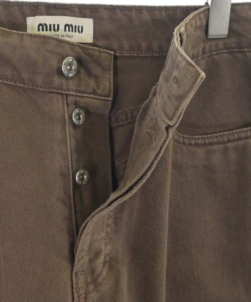 Miu Miu（ミュウミュウ）その他 茶 サイズ:26(M位) レディース/2200662575054