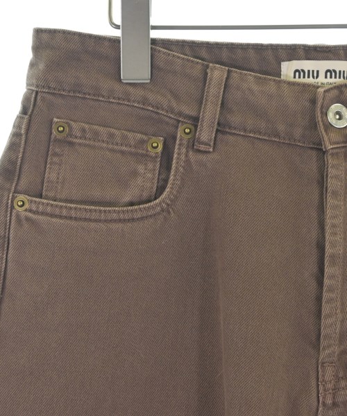 Miu Miu（ミュウミュウ）その他 茶 サイズ:26(M位) レディース/2200662575054