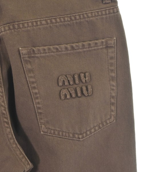 Miu Miu（ミュウミュウ）その他 茶 サイズ:26(M位) レディース/2200662575054