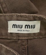 Miu Miu（ミュウミュウ）その他 茶 サイズ:26(M位) レディース/2200662575054