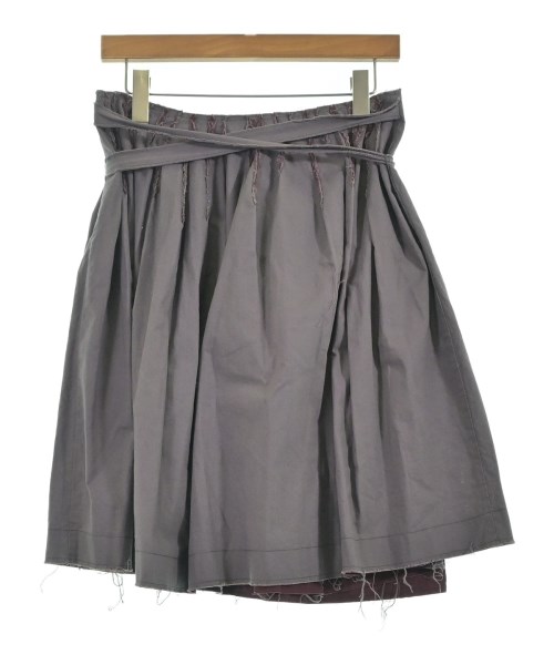 Miu Miu（ミュウミュウ）ひざ丈スカート グレー サイズ:40(M位) レディース/2200662637042