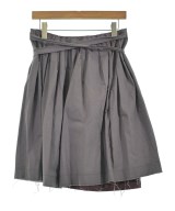 Miu Miu（ミュウミュウ）ひざ丈スカート グレー サイズ:40(M位) レディース/2200662637042