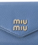 Miu Miu（ミュウミュウ）カードケース 青 サイズ:- レディース/2200663052028