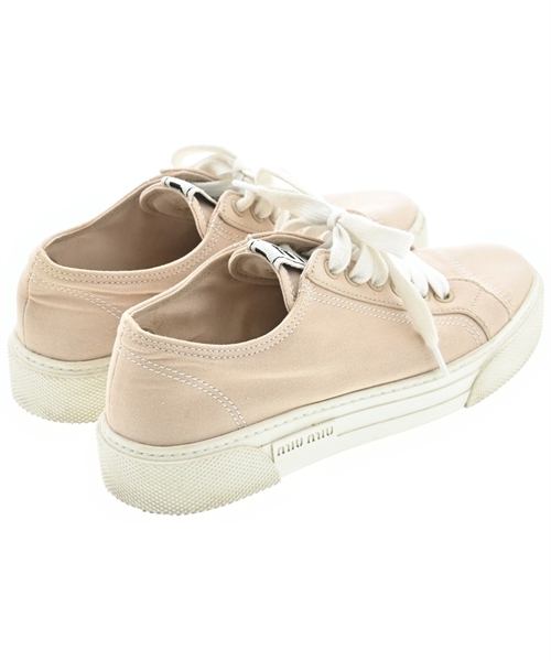 Miu Miu（ミュウミュウ）スニーカー ベージュ サイズ:EU35 1/2(22cm位) レディース/2200663479139