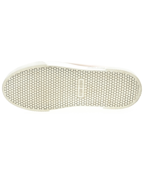 Miu Miu（ミュウミュウ）スニーカー ベージュ サイズ:EU35 1/2(22cm位) レディース/2200663479139