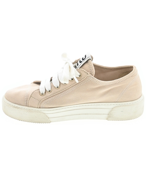 Miu Miu（ミュウミュウ）スニーカー ベージュ サイズ:EU35 1/2(22cm位) レディース/2200663479139