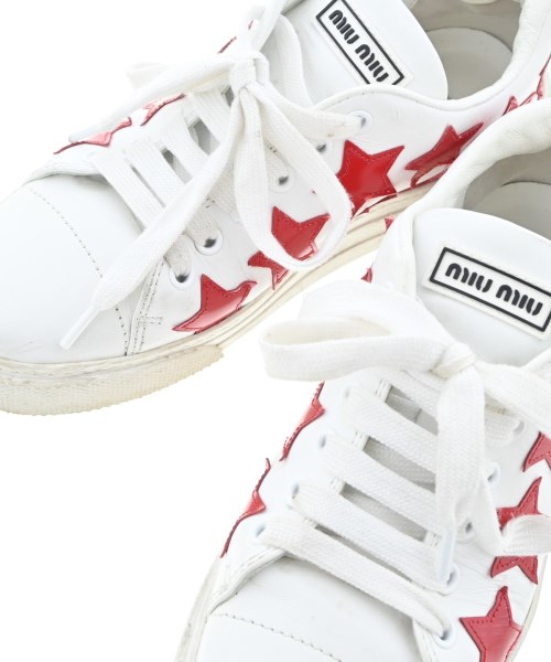 Miu Miu（ミュウミュウ）スニーカー 白 サイズ:EU36(22.5cm位) レディース/2200663479184