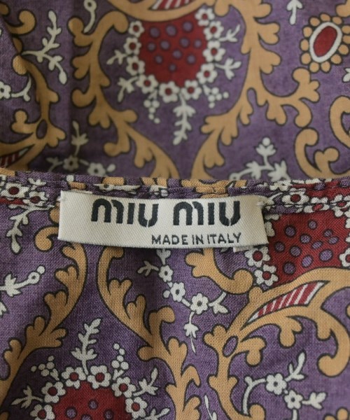 Miu Miu（ミュウミュウ）ベスト 紫 サイズ:40(M位) レディース/2200661018101