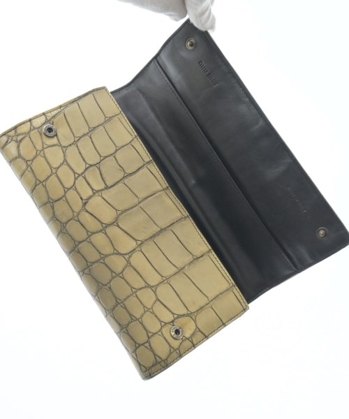 Miu Miu（ミュウミュウ）財布・コインケース ベージュ サイズ:- レディース/2200663712038