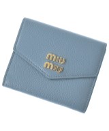 Miu Miu（ミュウミュウ）財布・コインケース 青 サイズ:- レディース/2200663786015