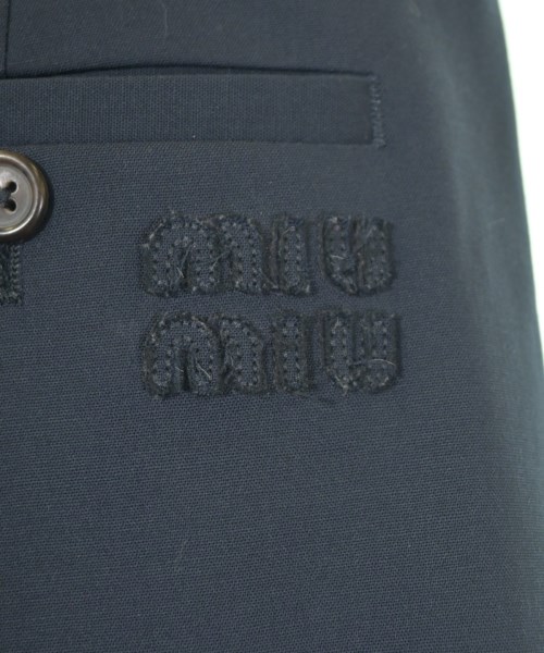 Miu Miu（ミュウミュウ）スラックス 紺 サイズ:38(S位) レディース/2200664432041