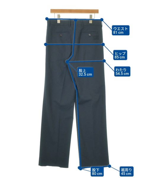 Miu Miu（ミュウミュウ）スラックス 紺 サイズ:38(S位) レディース/2200664432041