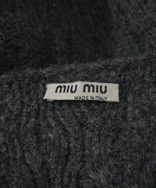 Miu Miu（ミュウミュウ）ニット・セーター グレー サイズ:40(M位) レディース/2200665211041