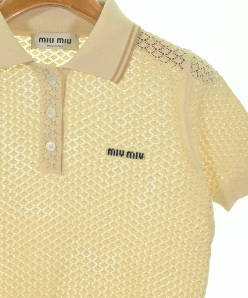 Miu Miu（ミュウミュウ）ニット・セーター ベージュ サイズ:36(XS位) レディース/2200665810015