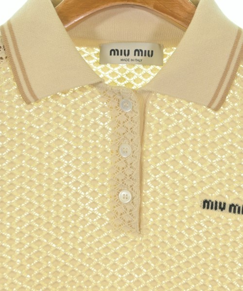 Miu Miu（ミュウミュウ）ニット・セーター ベージュ サイズ:36(XS位) レディース/2200665810015