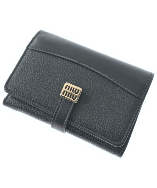 Miu Miu(ミュウミュウ)財布・コインケース 黒 サイズ:-/2200665951015