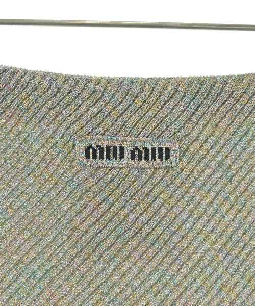 Miu Miu（ミュウミュウ）ミニスカート シルバー サイズ:36(XS位) レディース/2200661182079