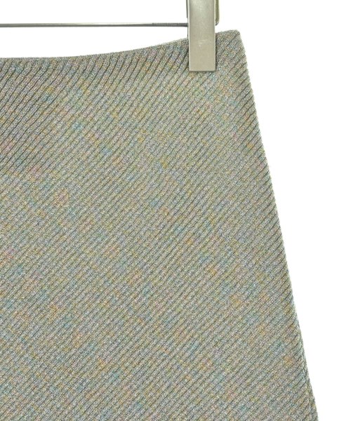 Miu Miu（ミュウミュウ）ミニスカート シルバー サイズ:36(XS位) レディース/2200661182079